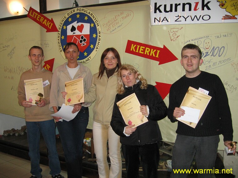 Kurnik na ywo - Gdask 29-30.10.2005 r. 